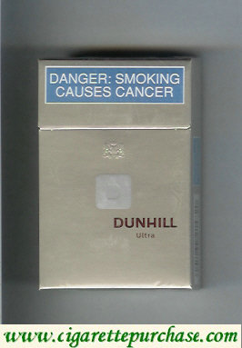 Dunhill D Ultra cigarettes hard box